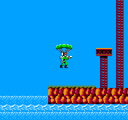 
Bionic Commando | NES | gameplay screenshot | Data by MobyGames.com