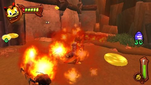 
Daxter | PSP | gameplay screenshot | Data by MobyGames.com