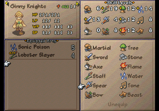 
SaGa Frontier 2 | PlayStation | gameplay screenshot | Region: North America | source-country= | Data by MobyGames.com