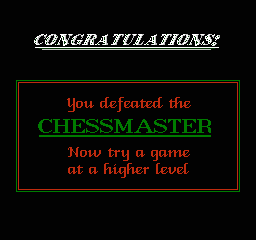 
The Chessmaster | NES | gameplay screenshot | Data by MobyGames.com