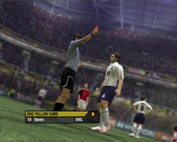 
FIFA World Cup: Germany 2006 | PlayStation 2 | gameplay screenshot | Region: North America | source-country= | Data by MobyGames.com