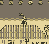 
Tiny Toon Adventures 2: Montana's Movie Madness | Game Boy | gameplay screenshot | Data by MobyGames.com
