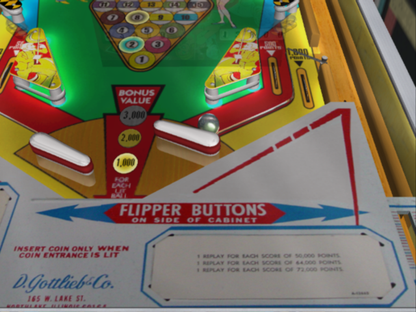 Pinball Hall of Fame: The Gottlieb Collection | PlayStation 2 | gameplay screenshot | region=North America | source-country= | zypher-v2 | moby-97f9a75191b3 | Data by MobyGames.com