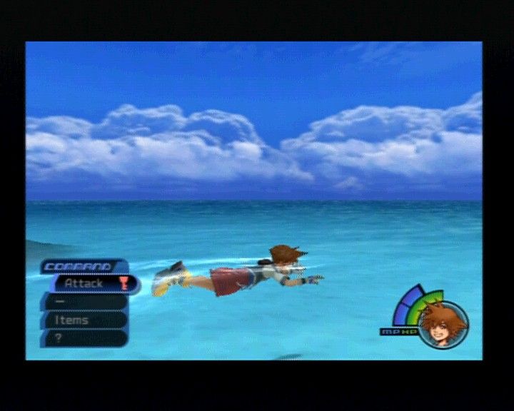 Kingdom Hearts | PlayStation 2 | gameplay screenshot | region=North America | source-country= | zypher-v2 | moby-d8e7e920b40b | Data by MobyGames.com