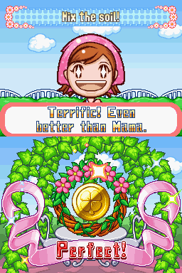 Gardening Mama | Nintendo DS | gameplay screenshot | Data by MobyGames.com