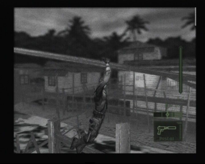 
Tom Clancy's Splinter Cell: Pandora Tomorrow | PlayStation 2 | gameplay screenshot | Data by MobyGames.com