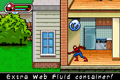 Ultimate Spider-Man | Game Boy Advance | gameplay screenshot | Data by MobyGames.com