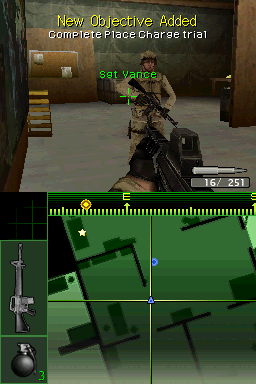
Call of Duty 4: Modern Warfare | Nintendo DS | gameplay screenshot | Data by MobyGames.com