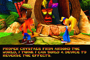 
Crash Bandicoot: The Huge Adventure | Game Boy Advance | gameplay screenshot | Data by MobyGames.com