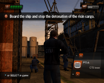 
24: The Game | PlayStation 2 | gameplay screenshot | Region: North America | source-country= | Data by MobyGames.com