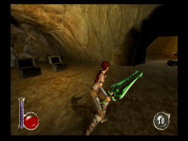 Drakan: The Ancients' Gates | PlayStation 2 | gameplay screenshot | Region: North America | source-country= | Data by MobyGames.com