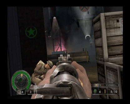Medal of Honor: European Assault | PlayStation 2 | gameplay screenshot | region=North America | source-country= | zypher-v2 | moby-b183a6c67b5f | Data by MobyGames.com