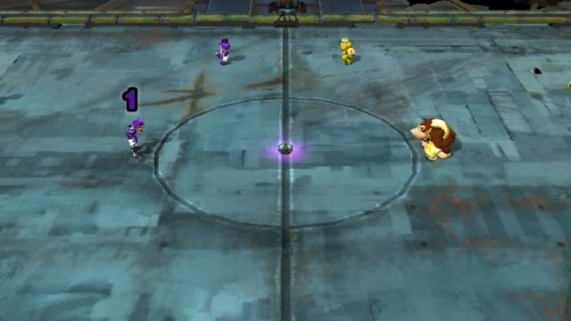 Mario Strikers Charged | Wii | gameplay screenshot | region=North America | source-country= | zypher-v2 | moby-5ec0747e4b9d | Data by MobyGames.com