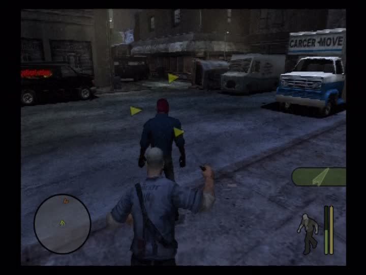 
Manhunt | PlayStation 2 | gameplay screenshot | Region: North America | source-country= | Data by MobyGames.com