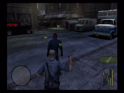 
Manhunt | PlayStation 2 | gameplay screenshot | Region: North America | source-country= | Data by MobyGames.com
