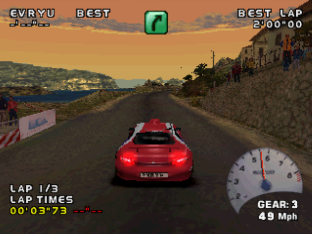 Need for Speed: V-Rally 2 | PlayStation | gameplay screenshot | region=North America | source-country= | zypher-v2 | moby-d07c2b282638 | Data by MobyGames.com