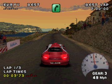 Need for Speed: V-Rally 2 | PlayStation | gameplay screenshot | region=North America | source-country= | zypher-v2 | moby-d07c2b282638 | Data by MobyGames.com