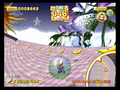 Super Monkey Ball 2 | GameCube | gameplay screenshot | region=North America | source-country= | zypher-v2 | moby-c2bb6b66ec00 | Data by MobyGames.com