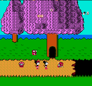 
Mickey Mousecapade | NES | gameplay screenshot | Data by MobyGames.com