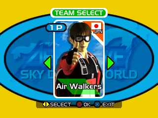 Skydiving Extreme | PlayStation | gameplay screenshot | region=North America | source-country= | zypher-v2 | moby-c2495e4cceed | Data by MobyGames.com