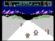 
Slalom | NES | gameplay screenshot | Data by MobyGames.com