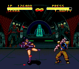 
Double Dragon V: The Shadow Falls | Genesis | gameplay screenshot | Data by MobyGames.com