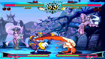 
Darkstalkers Chronicle: The Chaos Tower | PSP | gameplay screenshot | Data by MobyGames.com