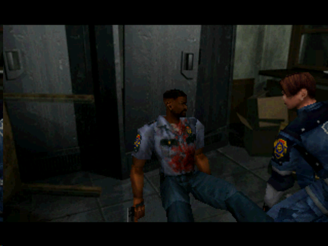 
Resident Evil 2 (Greatest Hits) | PlayStation | gameplay screenshot | Region: North America | source-country= | Data by MobyGames.com