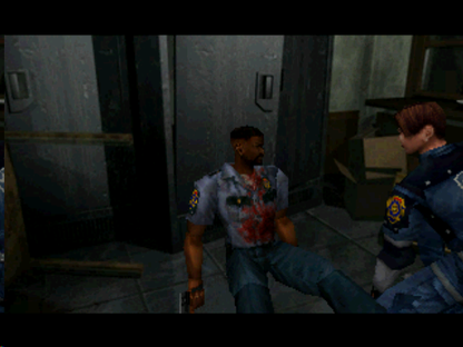 
Resident Evil 2 (Greatest Hits) | PlayStation | gameplay screenshot | Region: North America | source-country= | Data by MobyGames.com