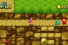 
Frogger's Adventures: Temple of the Frog | Game Boy Advance | gameplay screenshot | Data by MobyGames.com