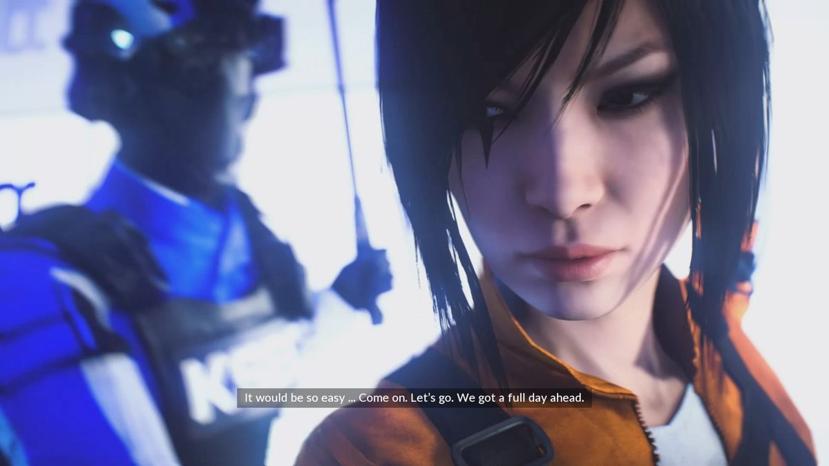 Mirror's Edge: Catalyst | PlayStation 4 | gameplay screenshot | Data by MobyGames.com