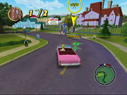 
The Simpsons: Hit & Run | GameCube | gameplay screenshot | Data by MobyGames.com