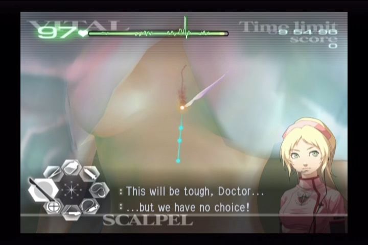 
Trauma Center: Second Opinion | Wii | gameplay screenshot | Data by MobyGames.com