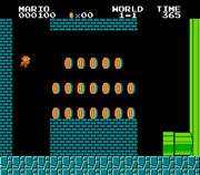 
Super Mario Bros | NES | gameplay screenshot | Data by MobyGames.com