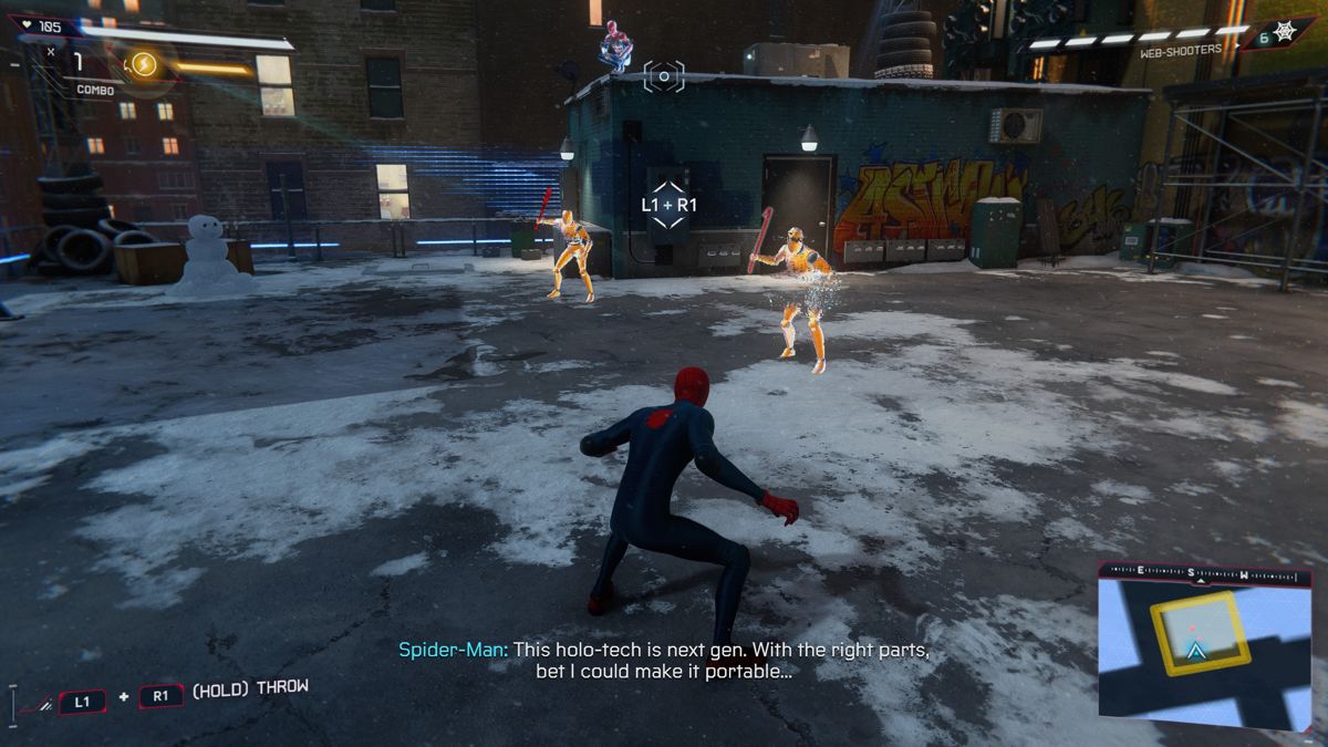 
Marvel Spider-Man: Miles Morales | PlayStation 4 | gameplay screenshot | Data by MobyGames.com