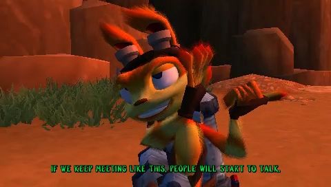 
Daxter | PSP | gameplay screenshot | Data by MobyGames.com