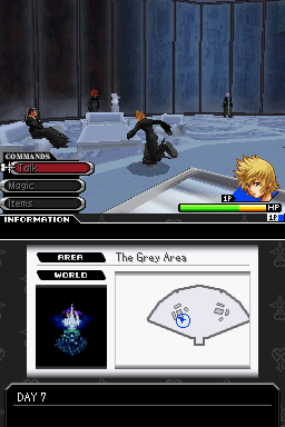 
Kingdom Hearts: 358/2 Days | Nintendo DS | gameplay screenshot | Data by MobyGames.com