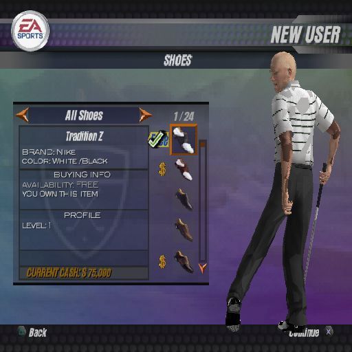 
Tiger Woods PGA Tour 2004 | PlayStation 2 | gameplay screenshot | Data by MobyGames.com