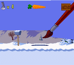 
Bugs Bunny Rabbit Rampage | SNES | gameplay screenshot | Data by MobyGames.com