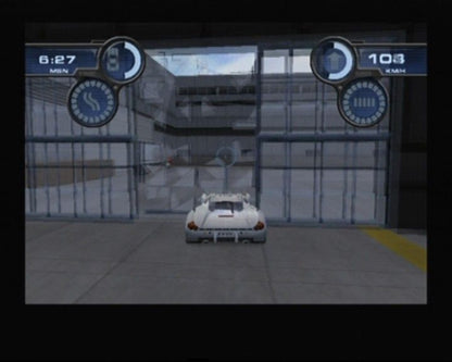 Spy Hunter | GameCube | gameplay screenshot | region=North America | source-country= | zypher-v2 | moby-2bedaf40d66f | Data by MobyGames.com