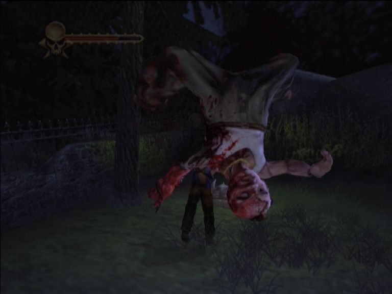 
Evil Dead: Regeneration | Xbox | gameplay screenshot | Region: North America | source-country= | Data by MobyGames.com