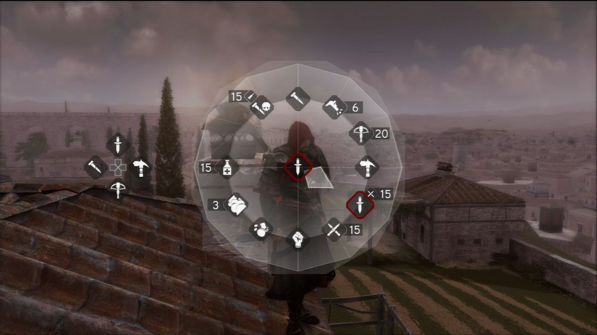Assassin's Creed: Brotherhood | PlayStation 3 | gameplay screenshot | region=North America | source-country= | zypher-v2 | moby-43dd2e5550fa | Data by MobyGames.com