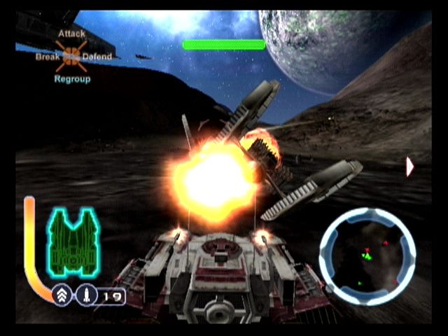 Star Wars: The Clone Wars | GameCube | gameplay screenshot | Data by MobyGames.com