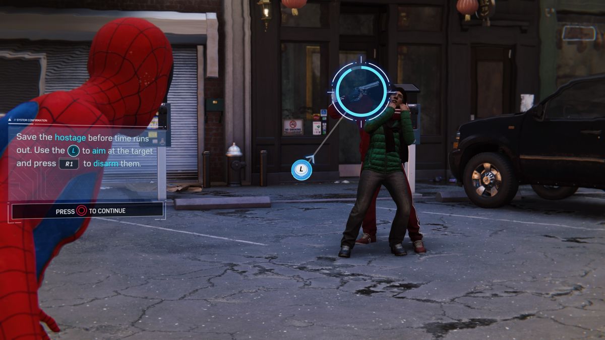 
Marvel Spider-Man | PlayStation 4 | gameplay screenshot | Data by MobyGames.com