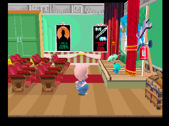
Tiny Toon Adventures: Plucky's Big Adventure | PlayStation | gameplay screenshot | Data by MobyGames.com