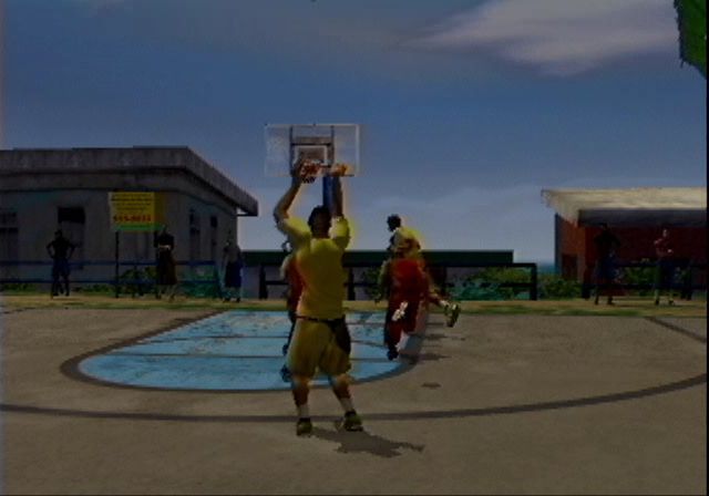 Street Hoops | PlayStation 2 | gameplay screenshot | region=North America | source-country= | zypher-v2 | moby-72939848069f | Data by MobyGames.com