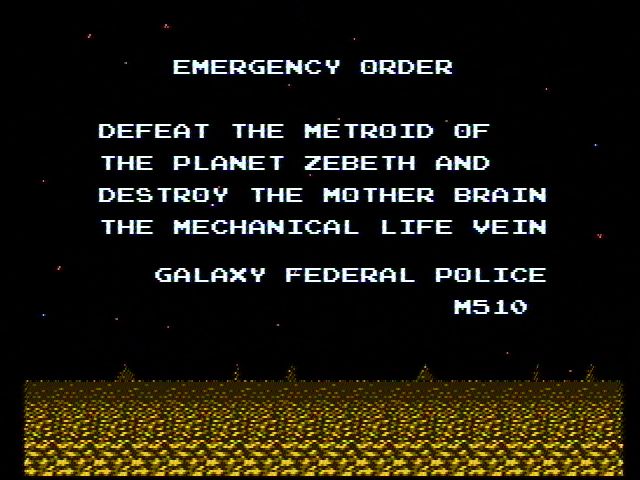 
Metroid | NES | gameplay screenshot | Data by MobyGames.com