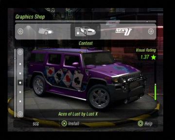 Need for Speed: Underground 2 | PlayStation 2 | gameplay screenshot | region=North America | source-country= | zypher-v2 | moby-a47af7748ba7 | Data by MobyGames.com