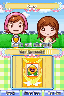 
Gardening Mama | Nintendo DS | gameplay screenshot | Data by MobyGames.com