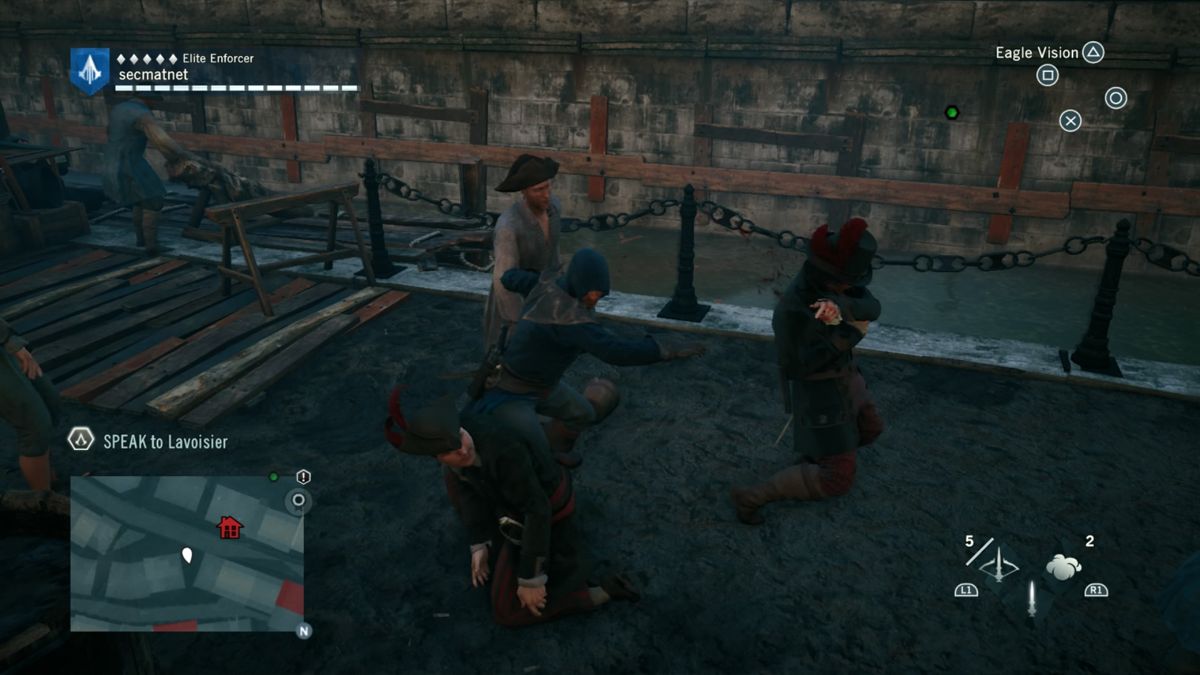 
Assassin's Creed: Unity (Limited Edition) | PlayStation 4 | gameplay screenshot | Region: North America | source-country= | Data by MobyGames.com